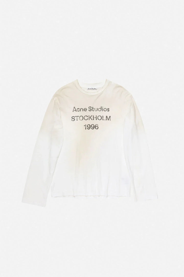 ACNE LONGSLEEVE WHITE BEIGE